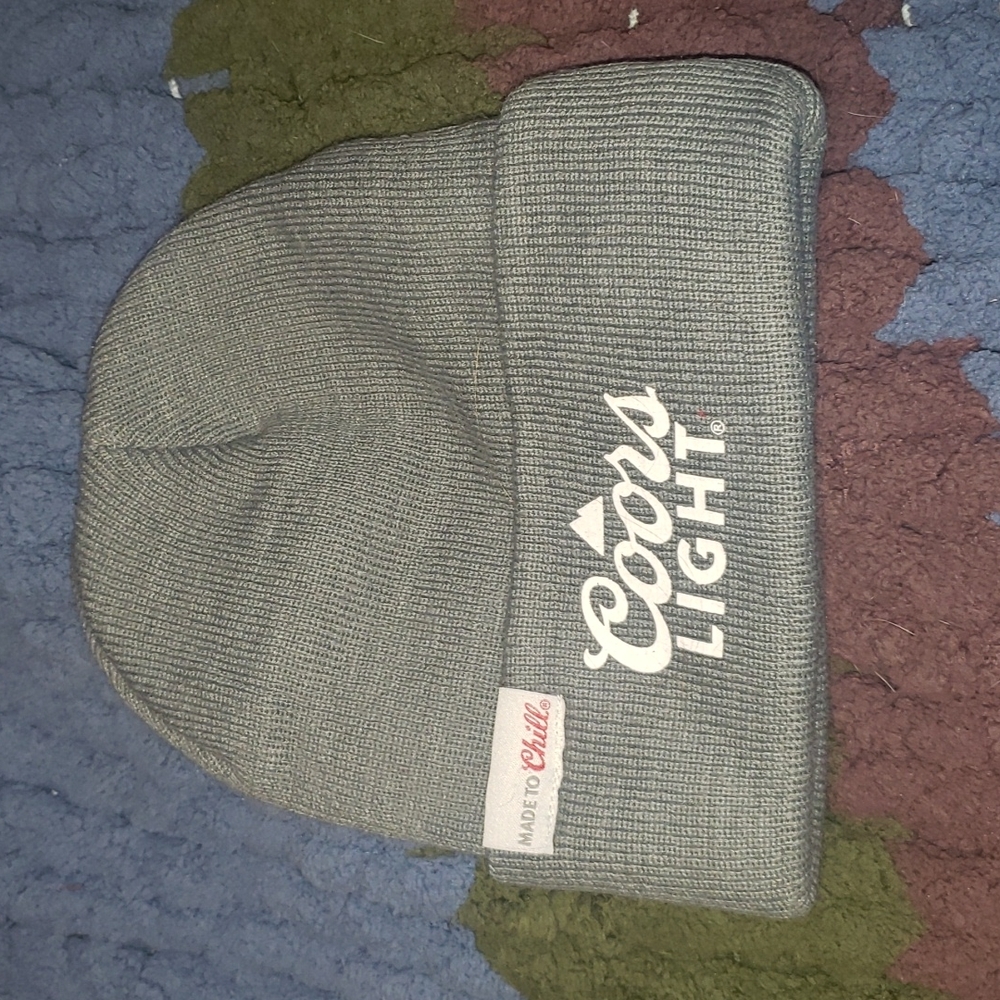 Coors light beanie hat. Never worn.
